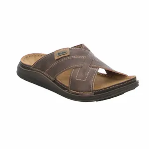 INBLUE Bio-Mûles Braun Leder 