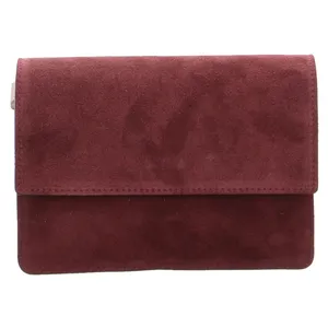 * Ledertasche mit Überschlag Bordeau Leder * Ledertasche mit Überschlag Bordeau Leder