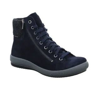 LEGERO mit Gore-Tex Membrane Mid Cut Sneaker Blau Leder LEGERO mit Gore-Tex Membrane Mid Cut Sneaker Blau Leder
