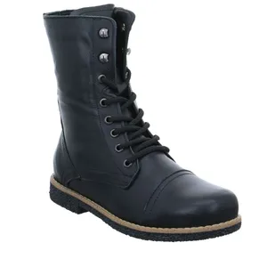 ANDREA CONTI mit Wechselfussbett Boot Schwarz Leder ANDREA CONTI mit Wechselfussbett Boot Schwarz Leder