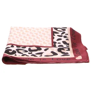 * Nikky-Tuch Quadratt mittel Schal Bordeau Textil * Nikky-Tuch Quadratt mittel Schal Bordeau Textil