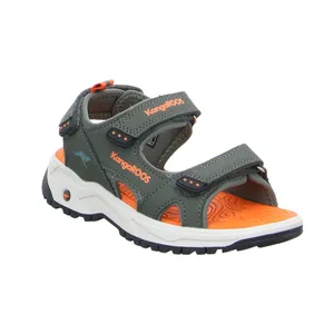 KANGAROOS Jungen Sandale Jungen-Sandale Olive Textil 