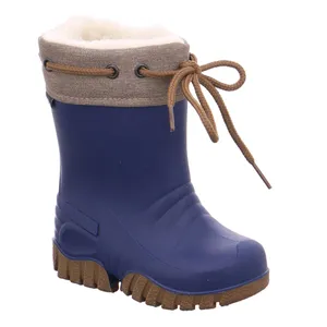 SPIRALE Kinder-Gummistiefel Warmfutter Blau Synthetik SPIRALE Kinder-Gummistiefel Warmfutter Blau Synthetik