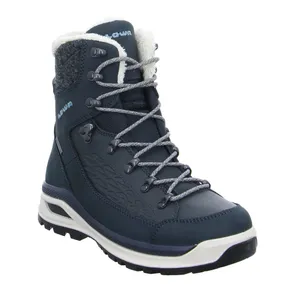 LOWA mit Gore-Tex Snowboots Damen Blau Leder LOWA mit Gore-Tex Snowboots Damen Blau Leder