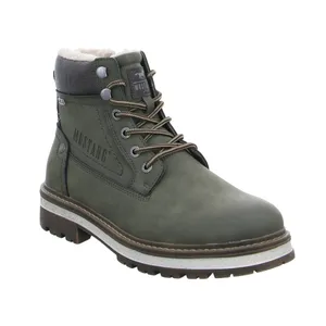 MUSTANG Winter-Boots Khaki Lederimitat 