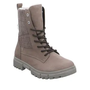 RICOSTA Ricosa Boots Mädchen-Winter-Bottine Beige Leder RICOSTA Ricosa Boots Mädchen-Winter-Bottine Beige Leder