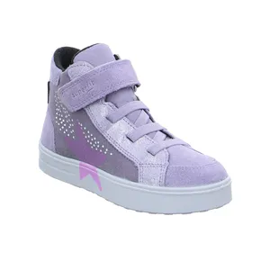 SUPERFIT Sneaker high Kleinkinder-Halbschuh Binder Rosa Textil 