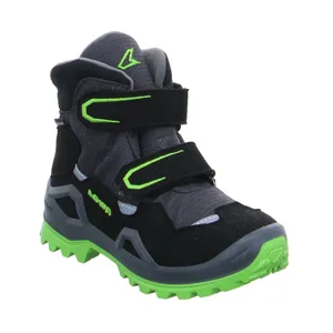 LOWA Winterstiefel Unisex Kleinkinder-Snowboot  Membran Grau Textil 