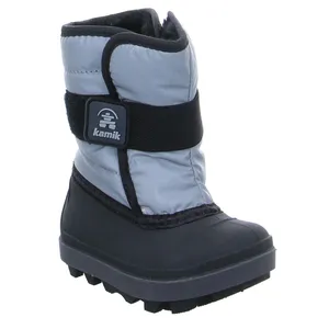 KAMIK Schneestiefel Unisex Kinder-Snowboot Silber Textil KAMIK Schneestiefel Unisex Kinder-Snowboot Silber Textil