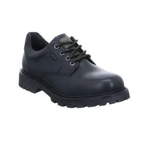 BUGATTI SHOES Halbschuh Schwarz Leder BUGATTI SHOES Halbschuh Schwarz Leder