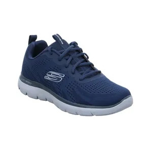 SKECHERS Halbschuhe Sneaker Stoff Blau Synthetik SKECHERS Halbschuhe Sneaker Stoff Blau Synthetik