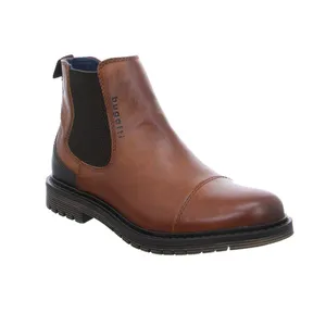 BUGATTI SHOES Western Cognac Lederimitat BUGATTI SHOES Western Cognac Lederimitat
