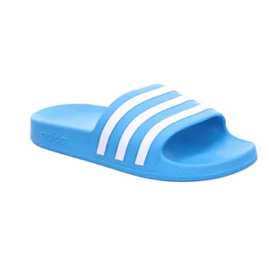 ADIDAS BADSCHUHE UNISEX Blau Synthetik 