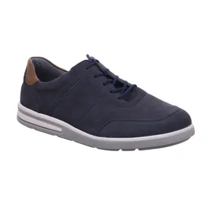WALDLÄUFER Halbschuhe Sneaker Blau Leder 
