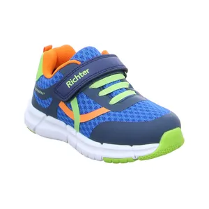 RICHTER Bottine Kleinkinder-Sport -Halbschuh Blau Textil RICHTER Bottine Kleinkinder-Sport -Halbschuh Blau Textil