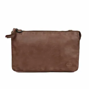 BEAR DESIGN Umhängetasche Braun Leder BEAR DESIGN Umhängetasche Braun Leder