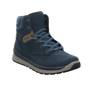 LOWA Snowboots Blau Leder LOWA Snowboots Blau Leder