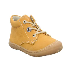 PEPINO Lauflernschuh Orange Leder Bottine PEPINO Lauflernschuh Orange Leder Bottine