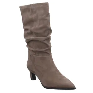 TAMARIS Stiefel Taupe Leder 