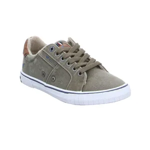 MUSTANG Stoffschuh Olive Textil 
