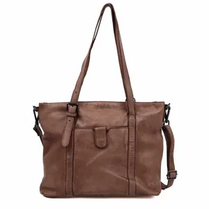 BEAR DESIGN Shopper Mittelbraun Leder BEAR DESIGN Shopper Mittelbraun Leder