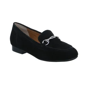 EVERYBODY Slipper Schwarz Leder EVERYBODY Slipper Schwarz Leder
