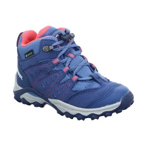 MEINDL Kinder-Wanderschuhe Blau Synthetik  mit Gore Tex 
