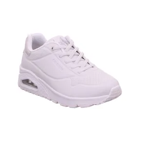 SKECHERS Sneaker Weiss Lederimitat 