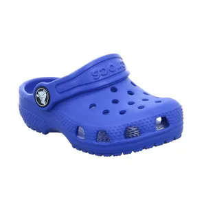 CROCS Badeschuhe Kinder Blau Leder 