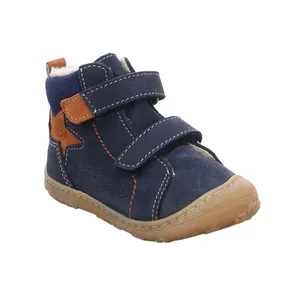 PEPINO Bottine Lauflernschuh Blau Leder PEPINO Bottine Lauflernschuh Blau Leder