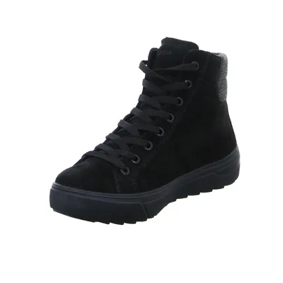 LEGERO mit Gore-Tex Membrane Comfort-Mid Cut Sneaker Schwarz Leder LEGERO mit Gore-Tex Membrane Comfort-Mid Cut Sneaker Schwarz Leder
