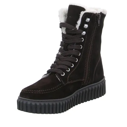 SCHUHENGEL Boot Dunkelbraun Leder 