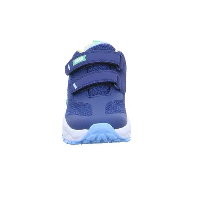 PRIMIGI Sneaker Kleinkinder-Halbschuh Klett Blau Textil 