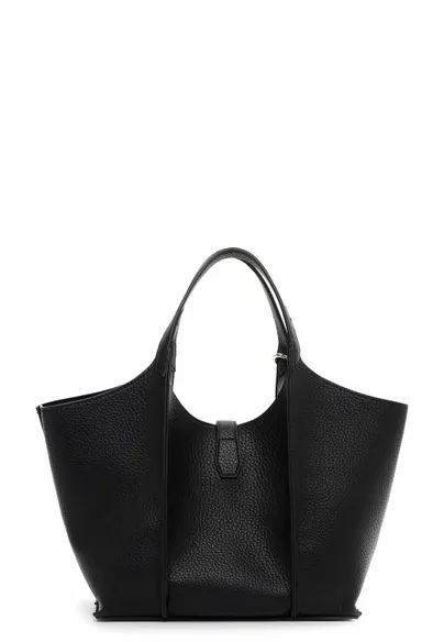 SURI FREY Shopper Schwarz Lederimitat 