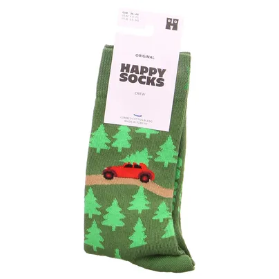 HAPPY SOCKS Freizeitsocken Grün Textil HAPPY SOCKS Freizeitsocken Grün Textil