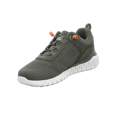 DOCKERS Halbschuhe Sneaker Stoff Khaki Synthetik 