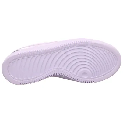 NIKE Court Vision Low Next Sneaker- Streetschuh Damen Weiss Leder 