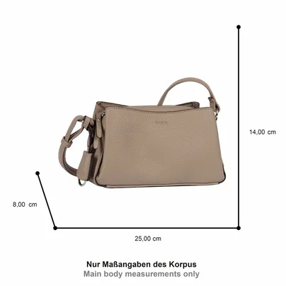 GABOR Umhängetasche Taupe Lederimitat GABOR Umhängetasche Taupe Lederimitat