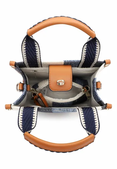 EMILY & NOAH Sommertasche Blau Textil EMILY & NOAH Sommertasche Blau Textil