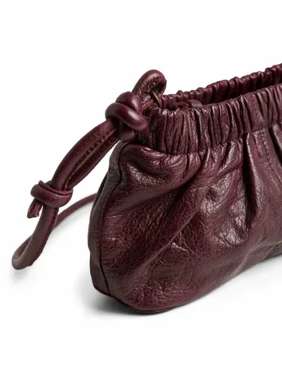 PIECES Beuteltasche Bordeau Leder PIECES Beuteltasche Bordeau Leder