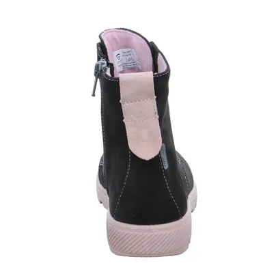 RICOSTA Schaftstiefel Mädchen-Winter-Bottine Grau Leder RICOSTA Schaftstiefel Mädchen-Winter-Bottine Grau Leder