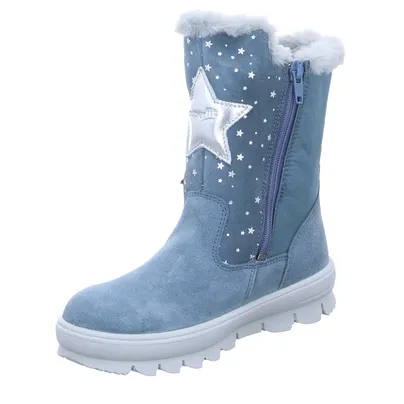 SUPERFIT Stiefel Kleinkinder-Winterstiefel Jeansblau Textil SUPERFIT Stiefel Kleinkinder-Winterstiefel Jeansblau Textil