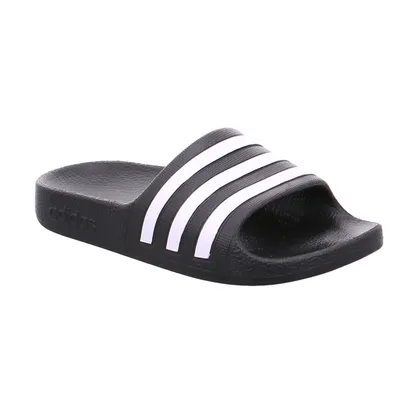 ADIDAS Badeschuhe Kinder Schwarz Synthetik 