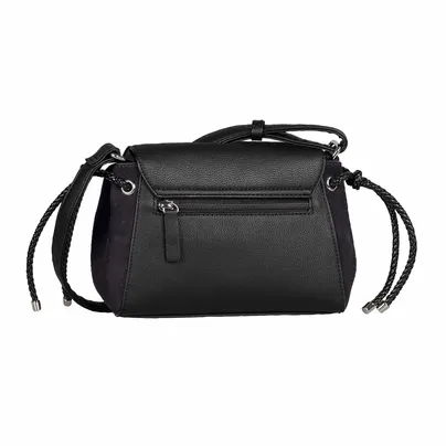 GABOR Handtasche mit Überschlag Schwarz Lederimitat GABOR Handtasche mit Überschlag Schwarz Lederimitat