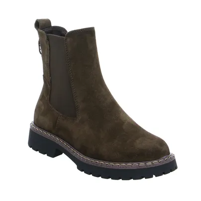 TAMARIS Boot Mittelbraun Leder TAMARIS Boot Mittelbraun Leder