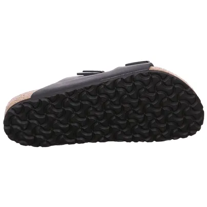 BIRKENSTOCK Normale Breite Bio-Mûles Schwarz Leder BIRKENSTOCK Normale Breite Bio-Mûles Schwarz Leder