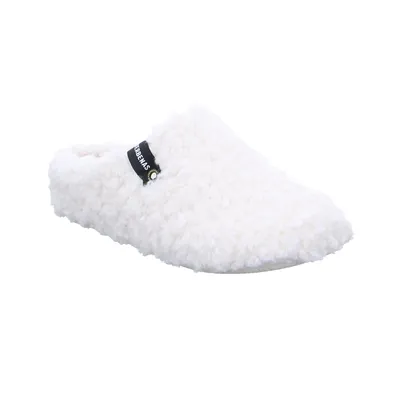 VERBENAS Hausschuh Offwhite Textil 