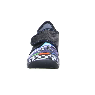 SUPERFIT Jugendhausschuh Kinder-Hausschuh Schwarz Textil SUPERFIT Jugendhausschuh Kinder-Hausschuh Schwarz Textil