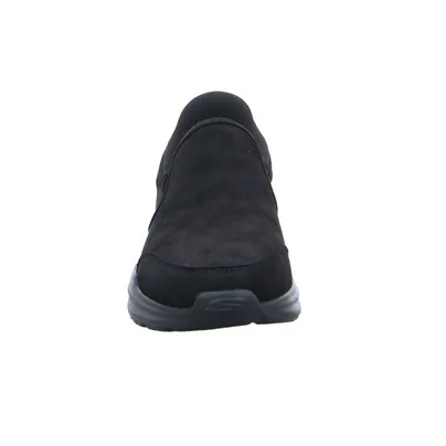 SKECHERS Halbschuh-Schlüpfer Schwarz Lederimitat SKECHERS Halbschuh-Schlüpfer Schwarz Lederimitat