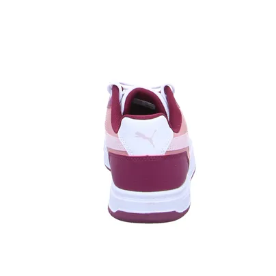 PUMA Kinder Sportschuh Bordeau Lederimitat 
